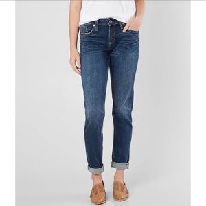 Lucky Brand Boyfriend cut cropped jeans